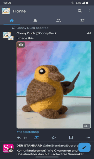 Tusky screenshot