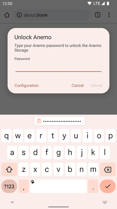 Anemo screenshot