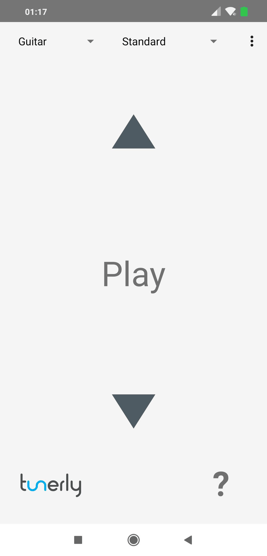 Tunerly screenshot