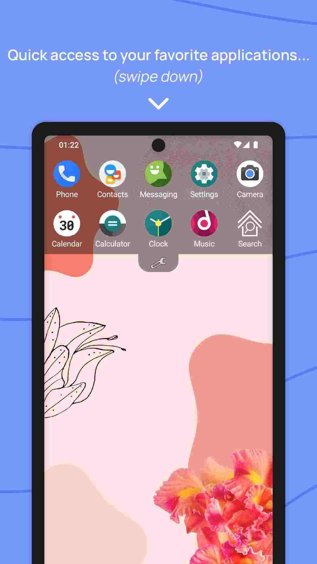 Discreet Launcher screenshot