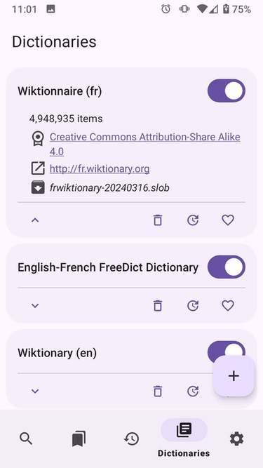 OSS-Dict screenshot