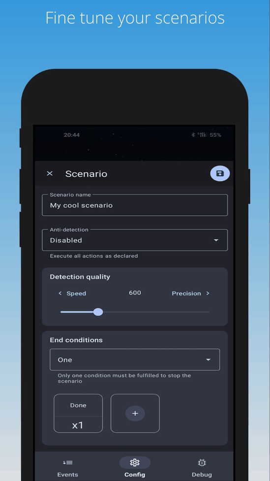 Klickr screenshot