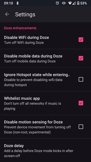 EnforceDoze screenshot