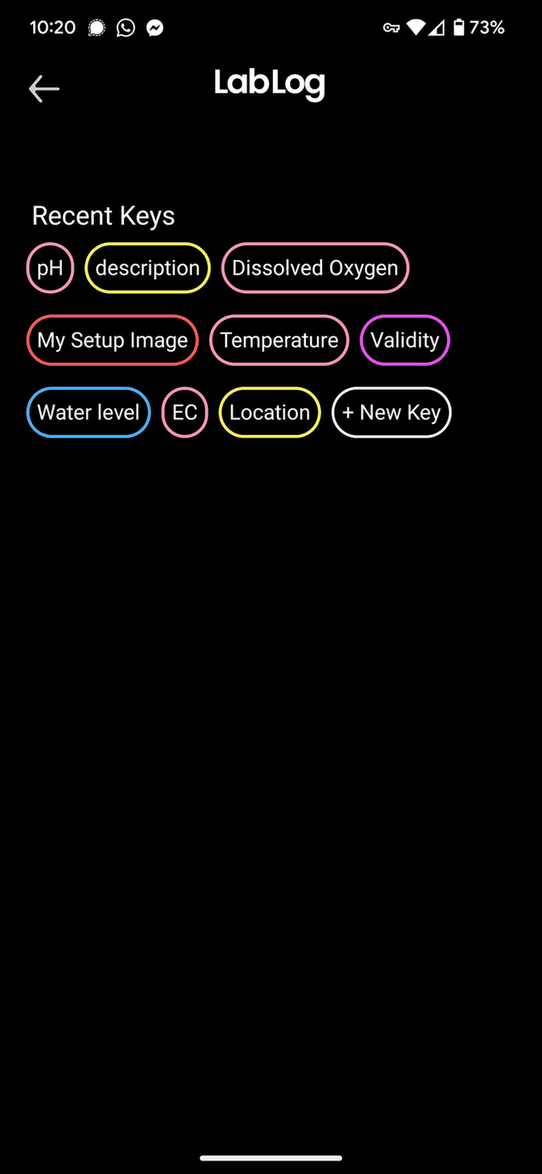 LabLog screenshot