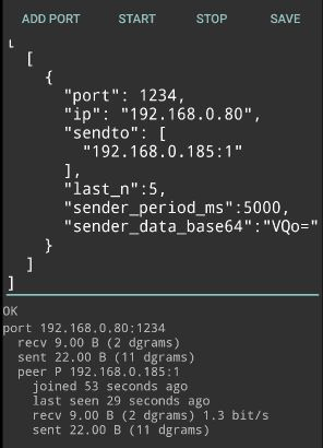 UDP Bus screenshot