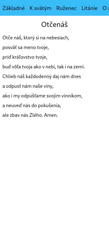Prayer Book screenshot
