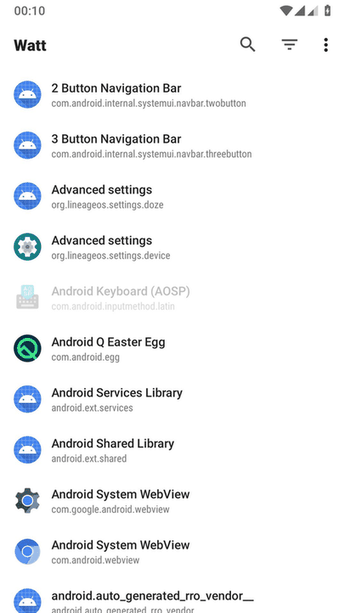 Watt screenshot
