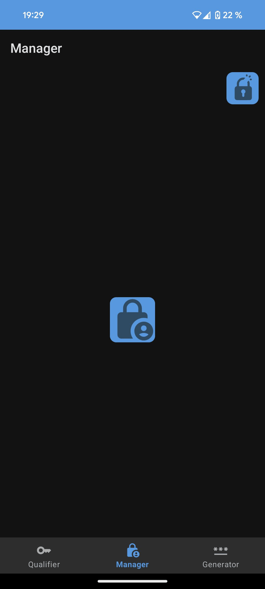 NowiPass screenshot