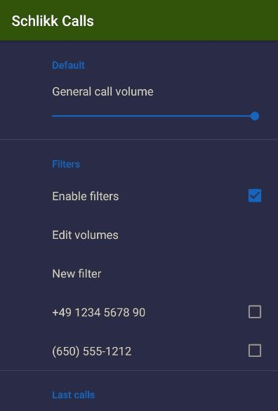 Schlikk Calls screenshot