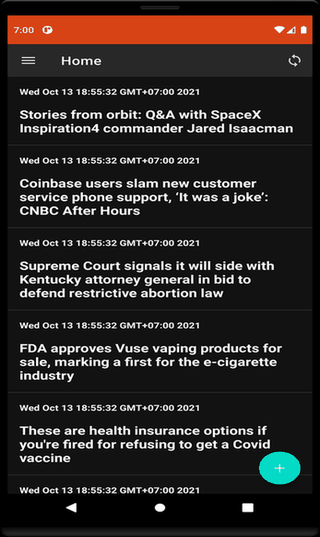 News Provider screenshot