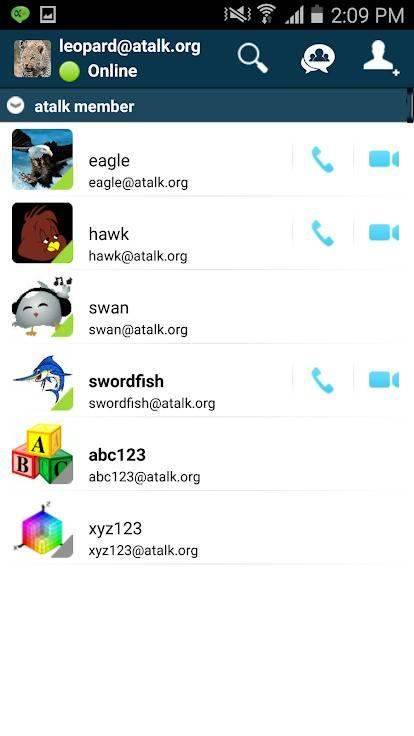 aTalk screenshot
