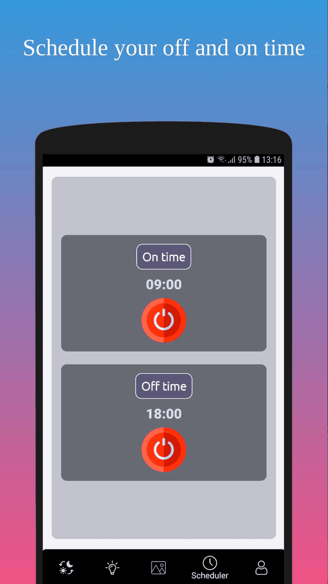 Dark theme screenshot