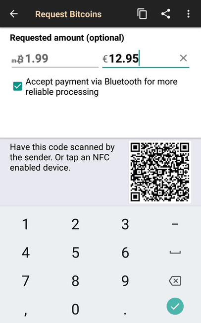 Bitcoin Wallet [testnet3] screenshot