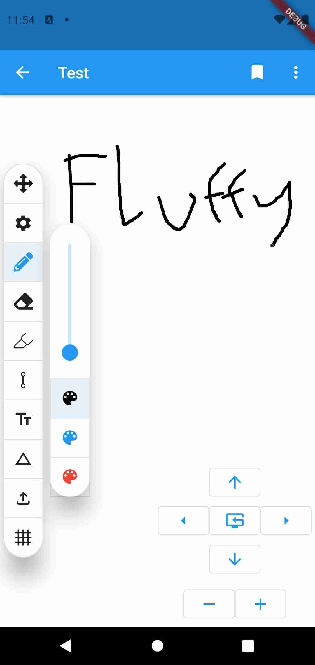 Fluffyboard screenshot