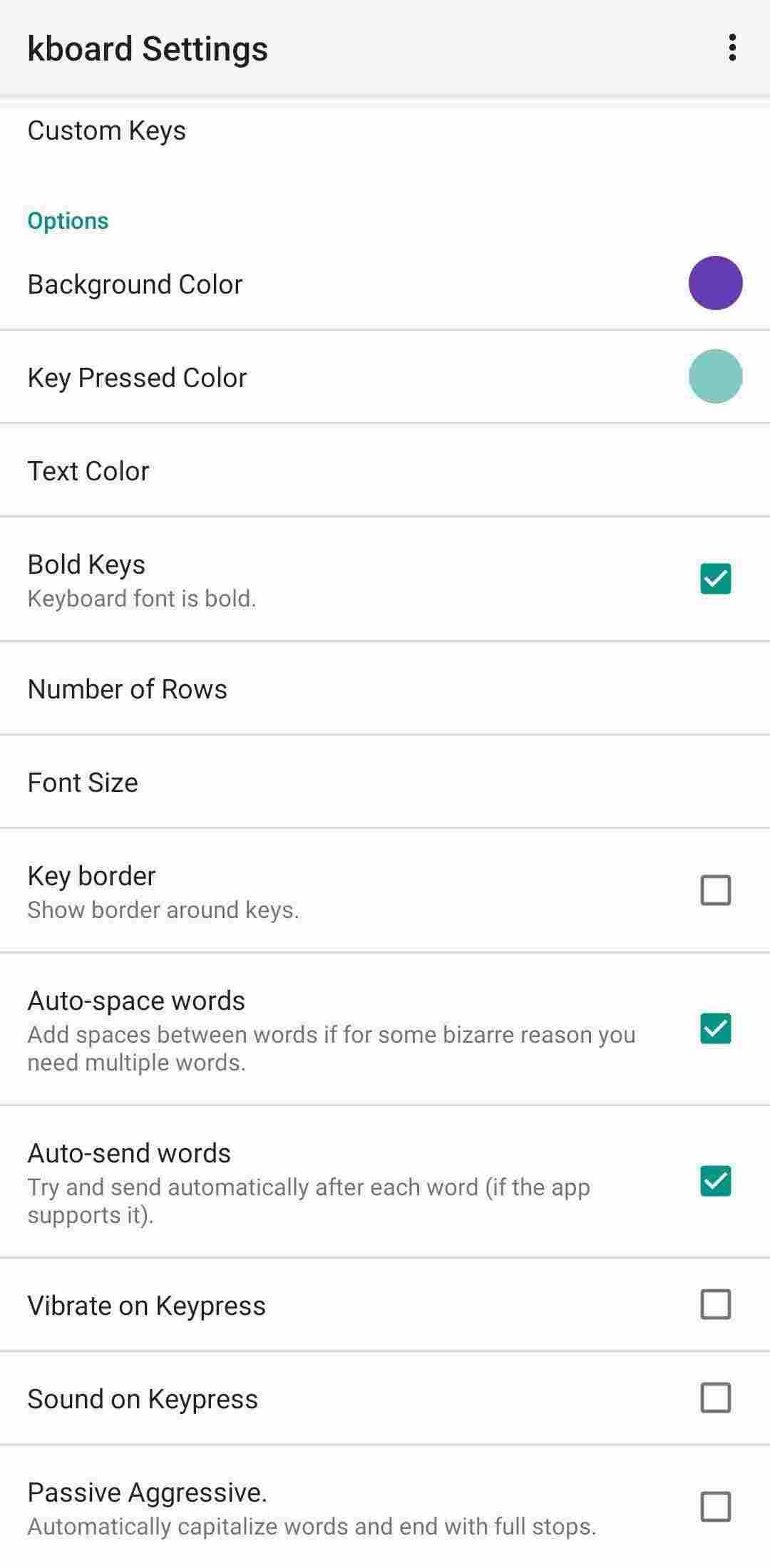 kboard screenshot