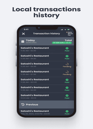 Swiss Bitcoin Pay screenshot