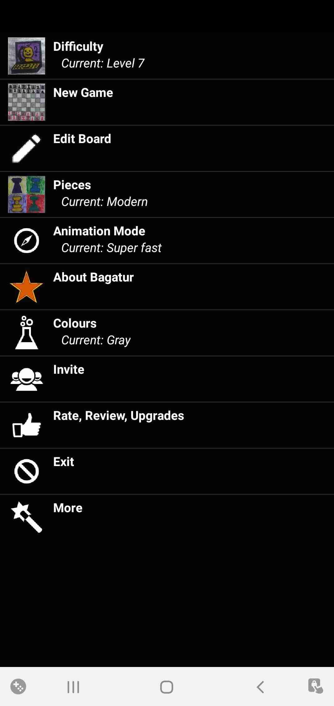 Bagatur Chess Engine screenshot
