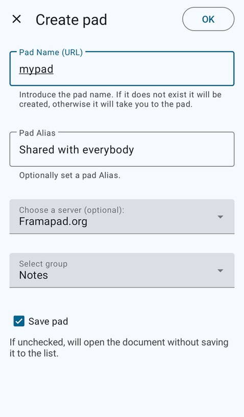 Padland screenshot