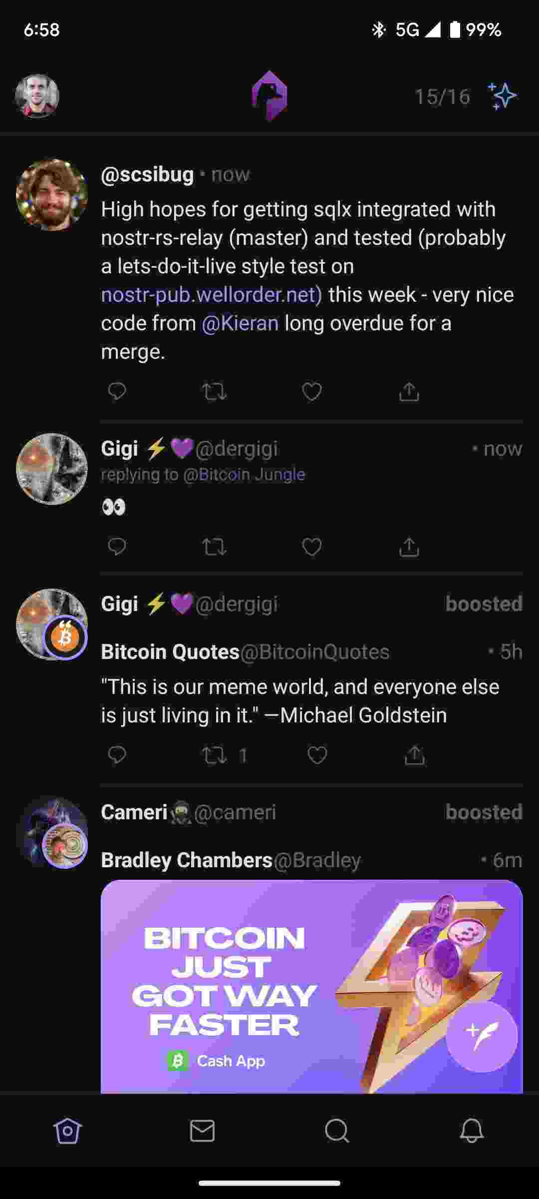 Amethyst screenshot