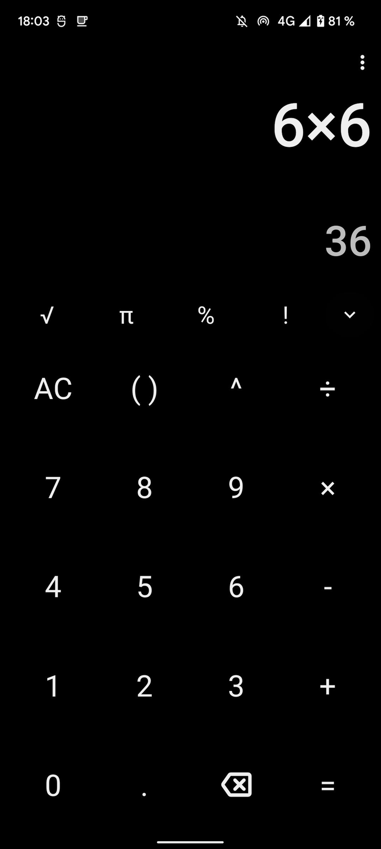 OpenCalc screenshot