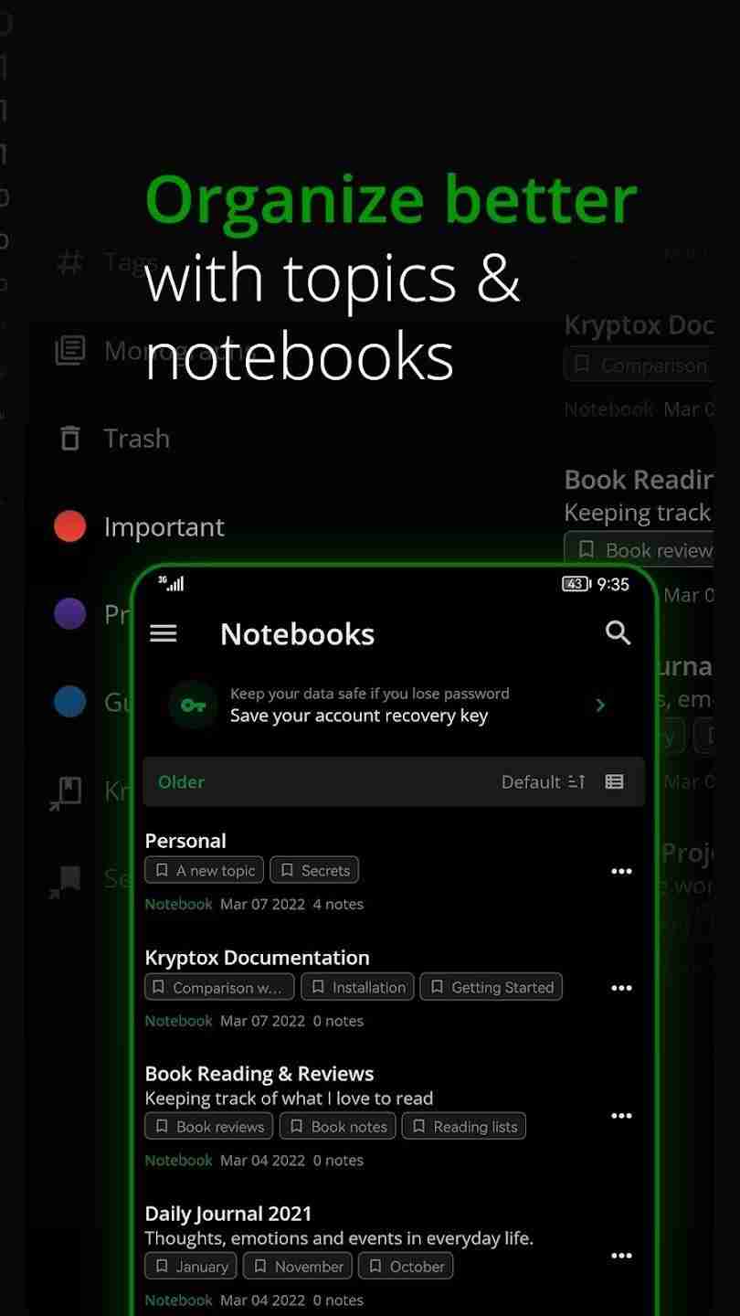 Notesnook screenshot