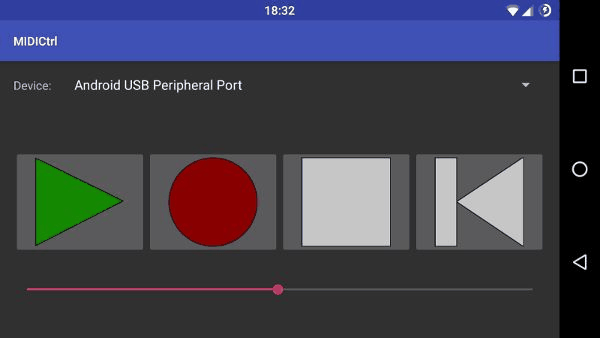 MIDICtrl screenshot