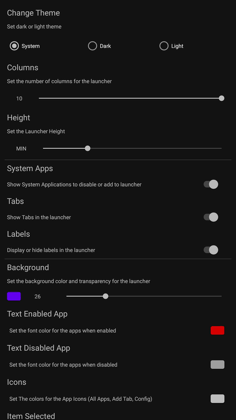 Disabler screenshot