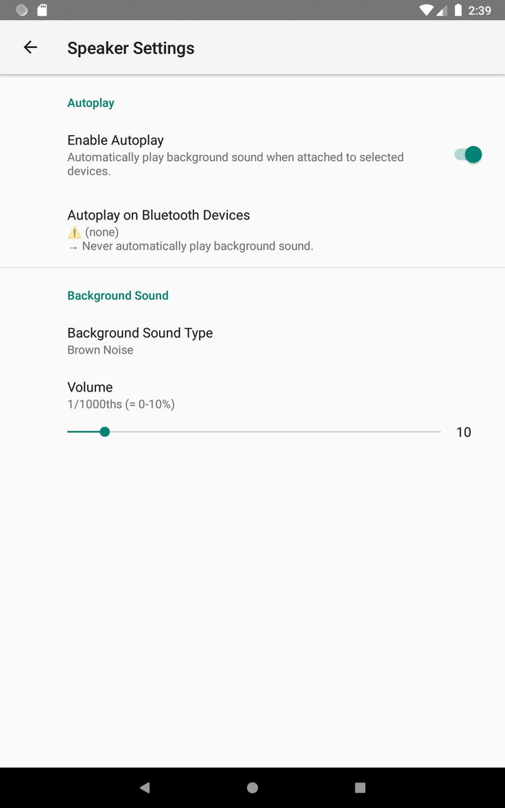 Speaker screenshot