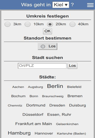 Was geht App? screenshot