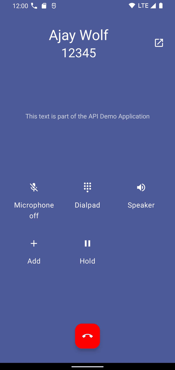 Welefon screenshot