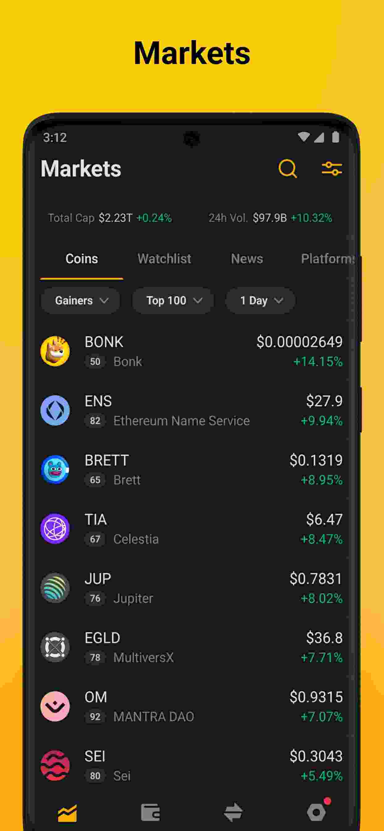 Unstoppable Crypto Wallet screenshot