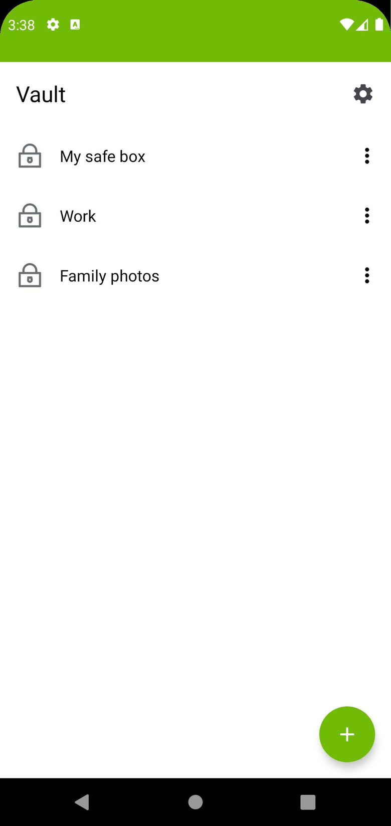 Koofr Vault screenshot