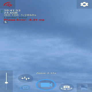 OpenCamera Sensors screenshot