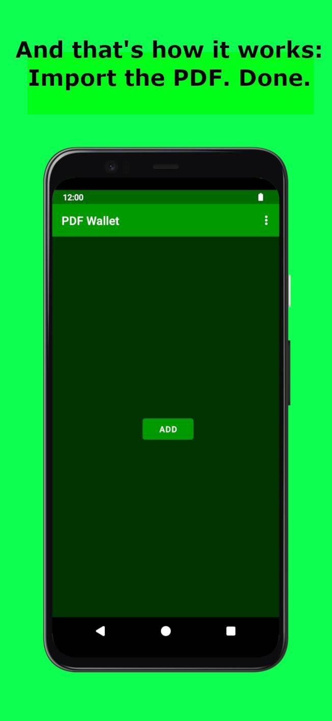 PDF Wallet screenshot