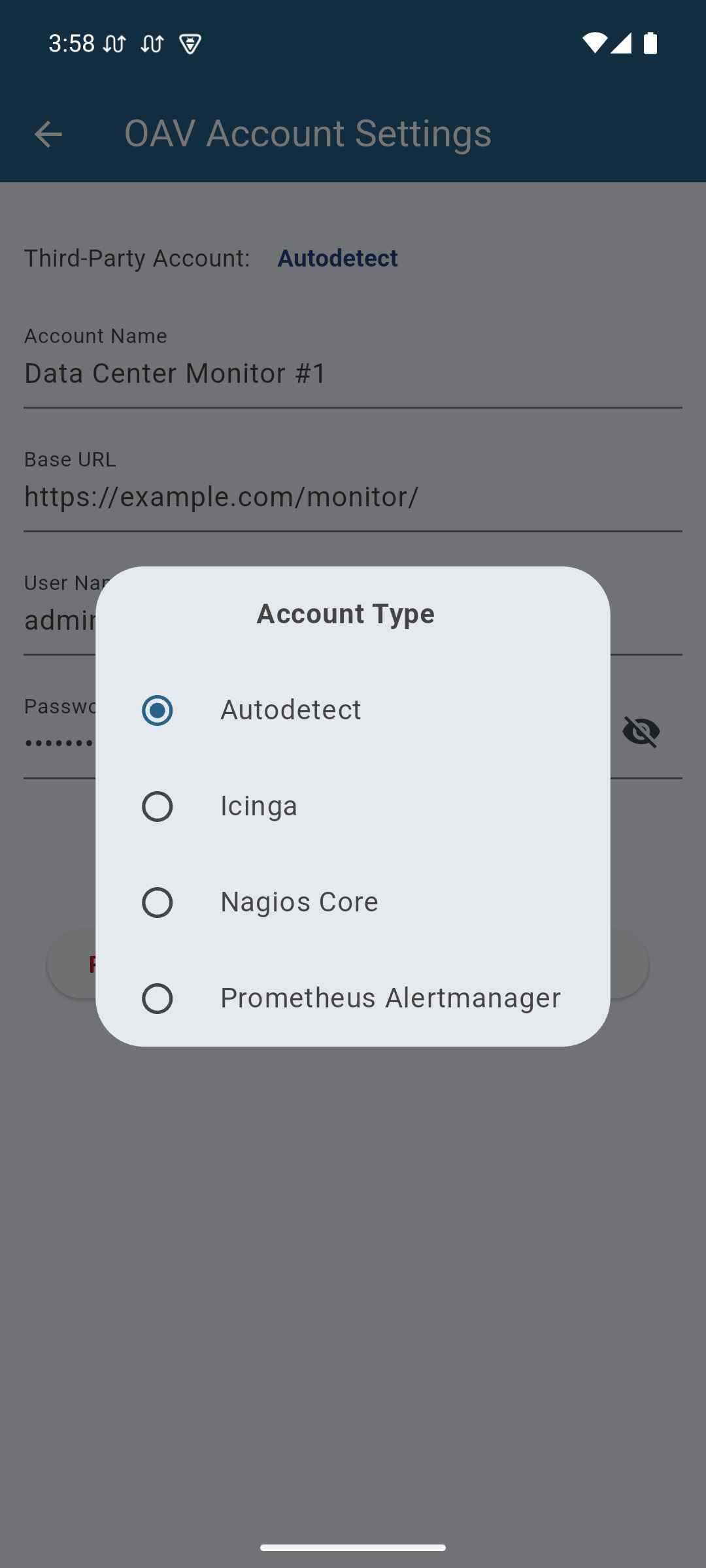 Open Alert Viewer screenshot