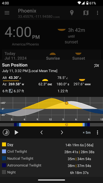 Suntimes screenshot