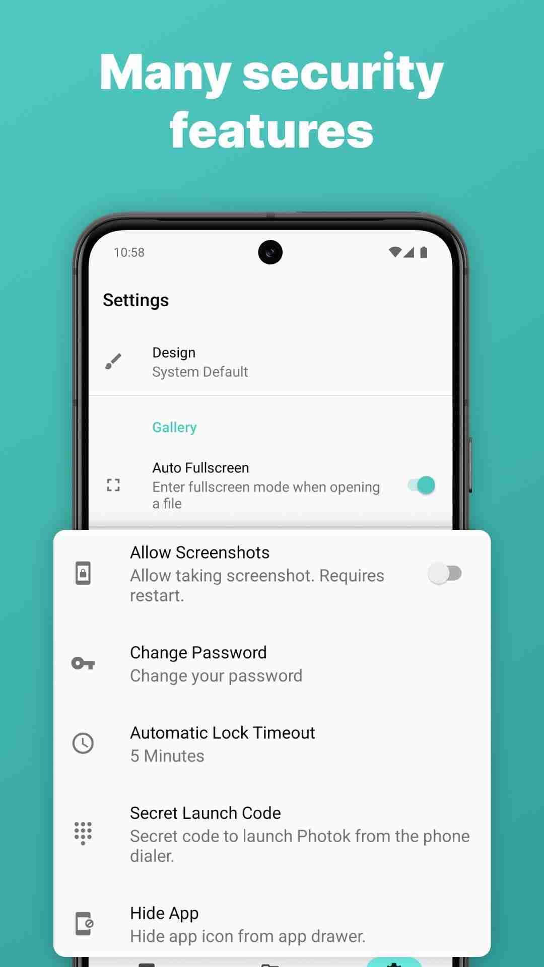 Photok screenshot