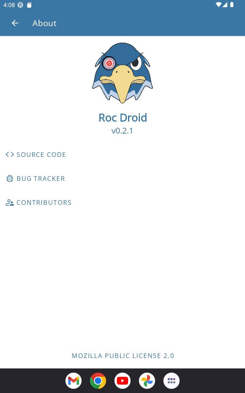 Roc Droid screenshot