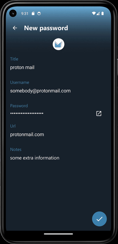 Vault screenshot