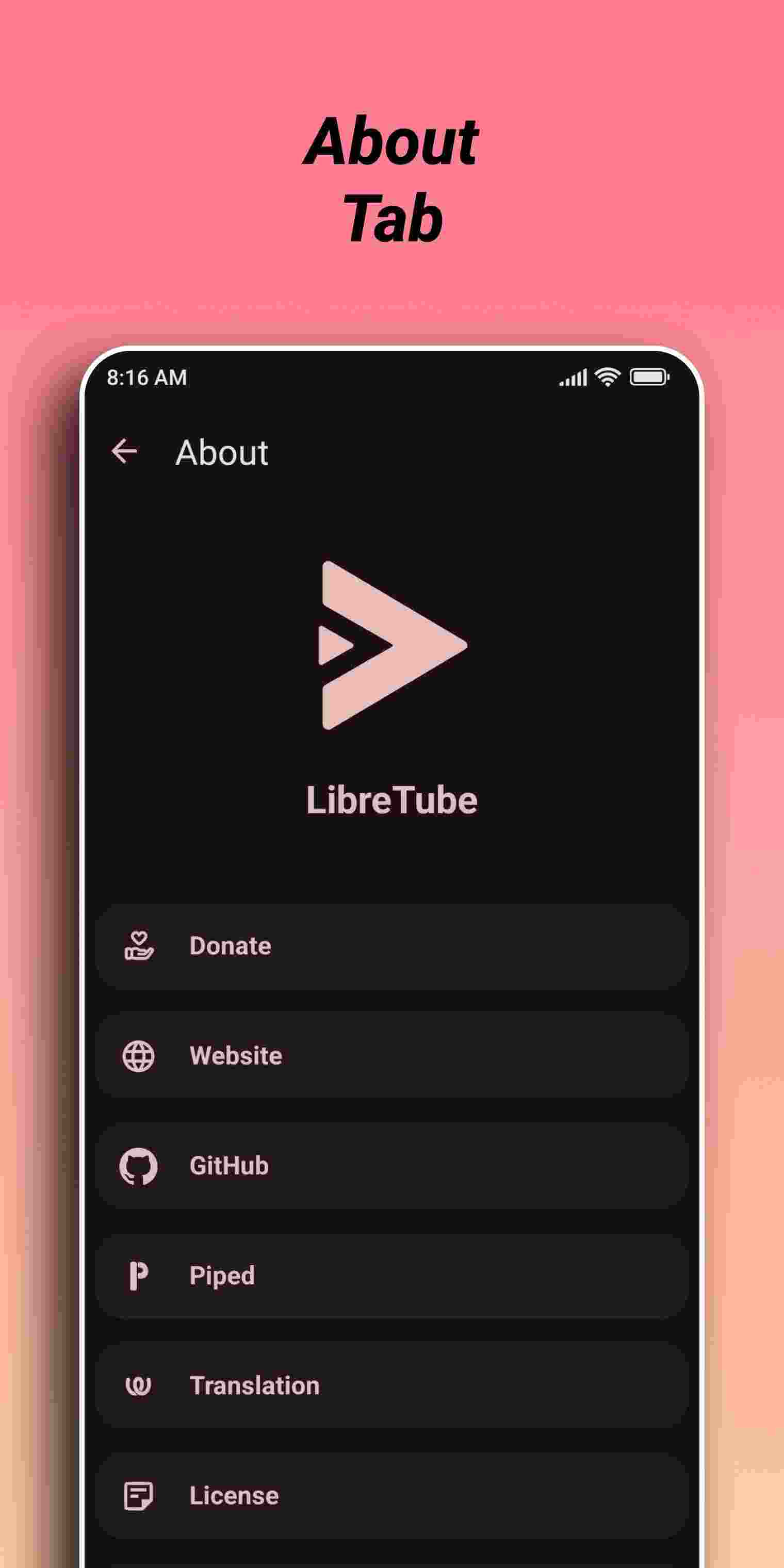 LibreTube screenshot