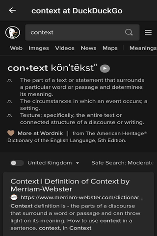 Crossword screenshot