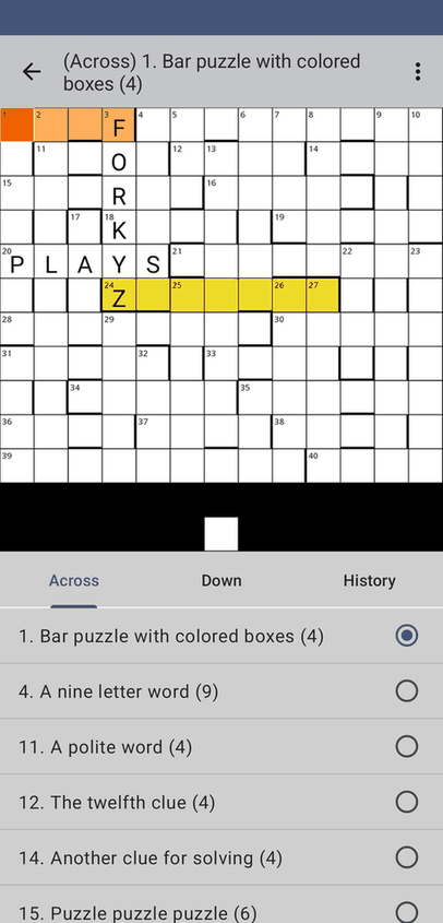 Forkyz screenshot