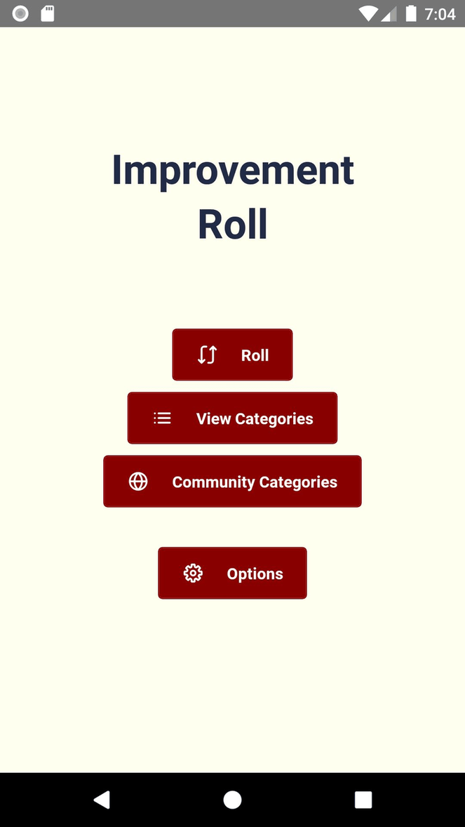 Improvement Roll screenshot