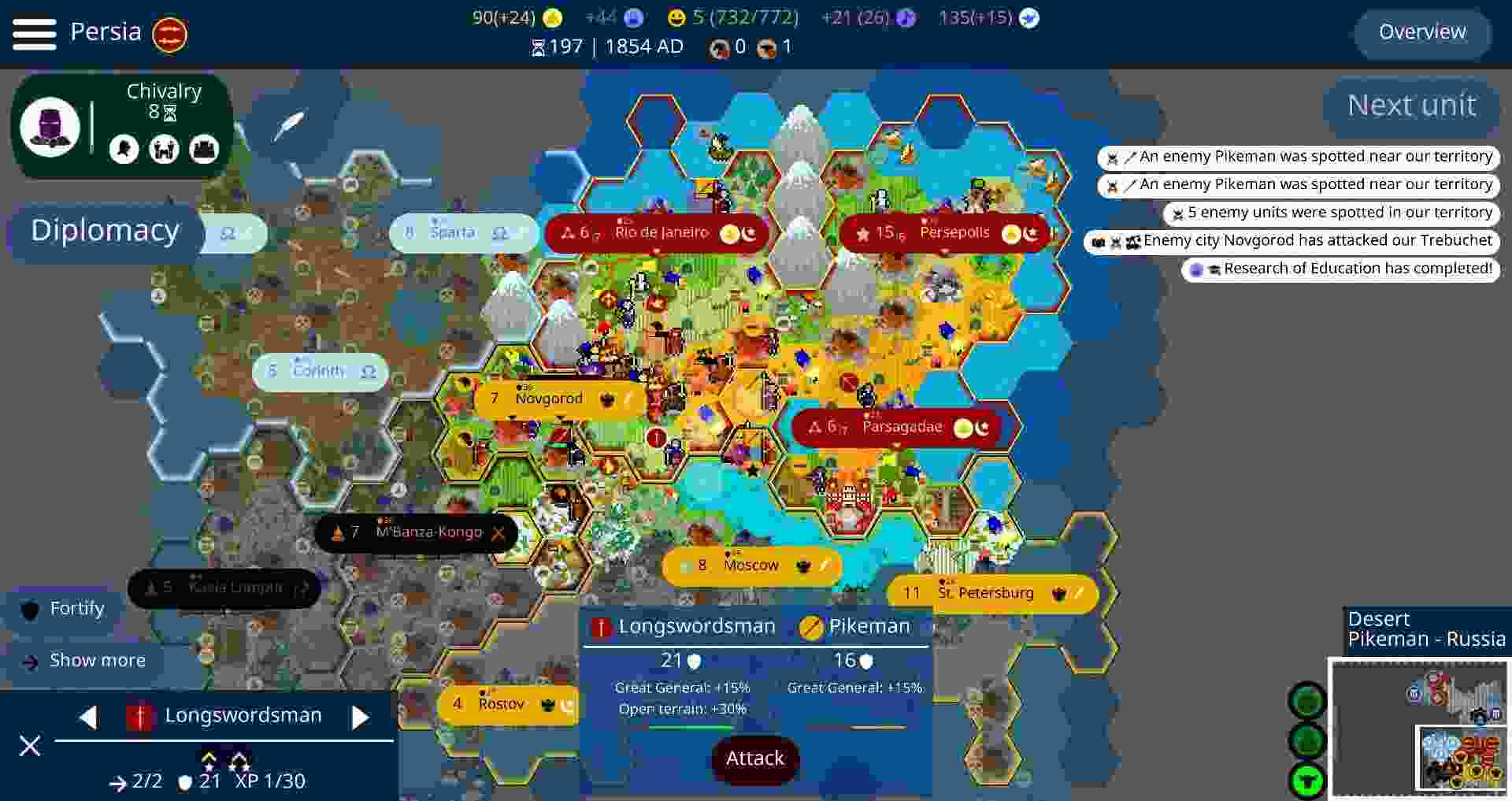 Unciv screenshot