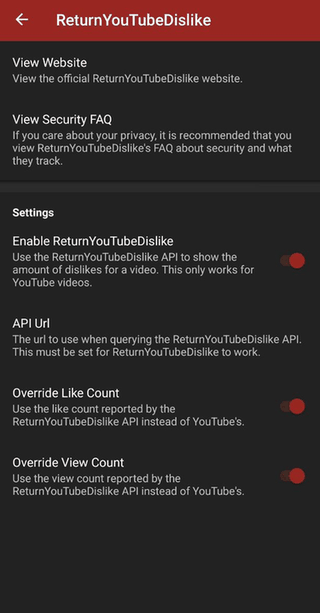 Tubular screenshot