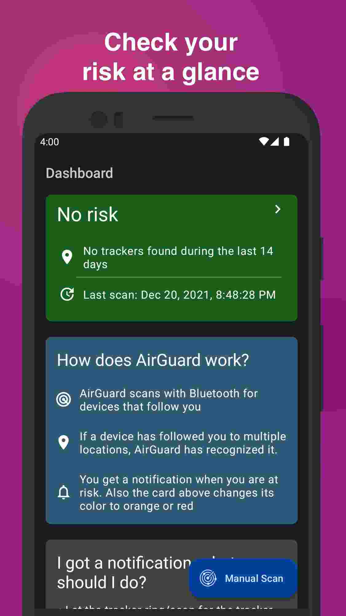 AirGuard screenshot