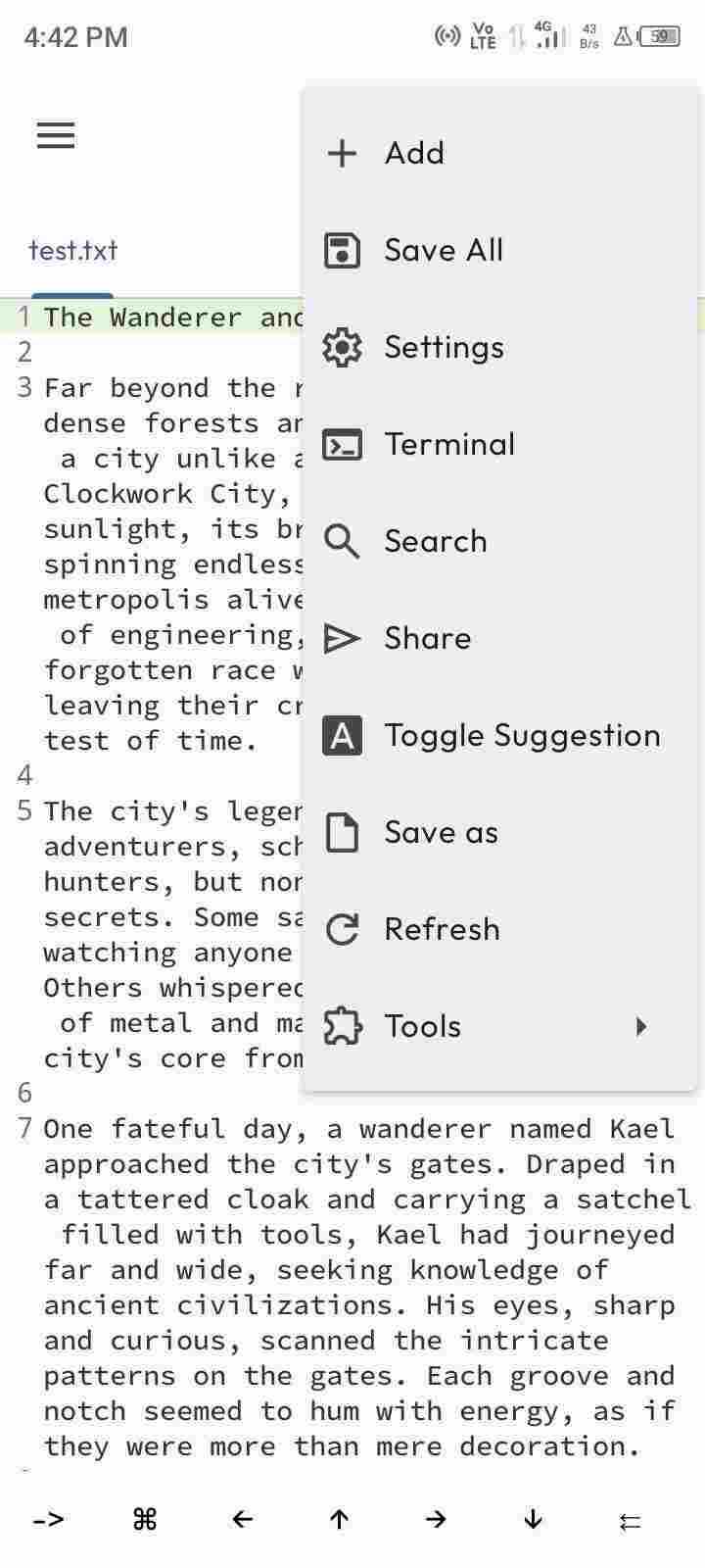 Xed-Editor screenshot