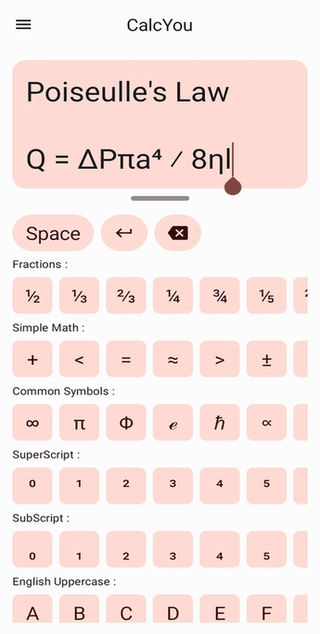 CalcYou screenshot