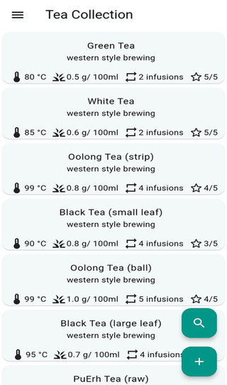 Enthusiast Tea Timer screenshot