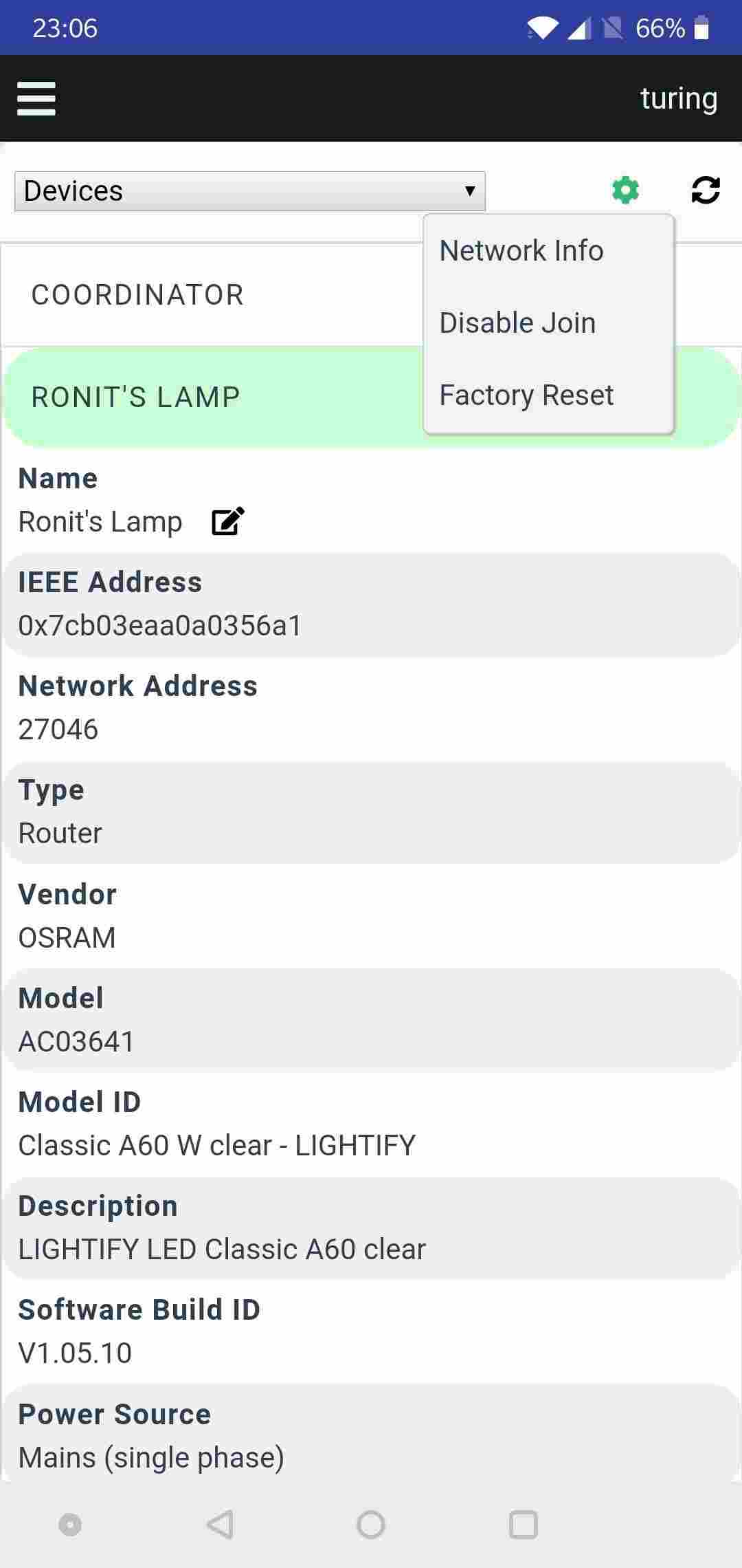 Platypush screenshot